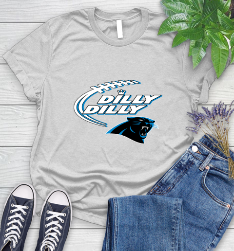 NFL Carolina Panthers Dilly Dilly Football Sports Women's T-Shirt