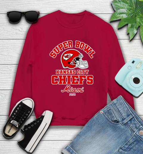 Kansas City Chiefs Super Bowl Champion Miami Logo 2020 NFL Shirts 32