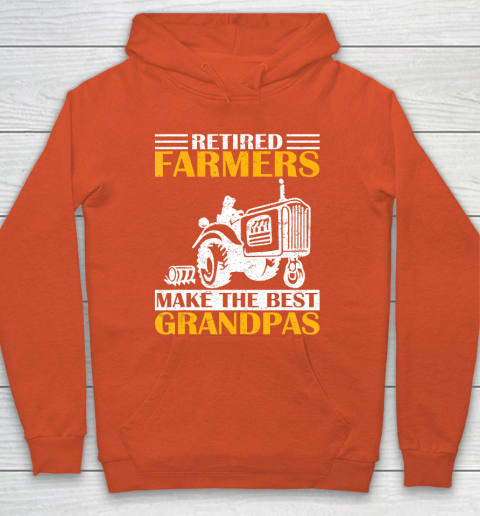 GrandFather gift shirt Retired Farmer Tractor Make The Best Grandpa Retirement Gift T Shirt Hoodie 3