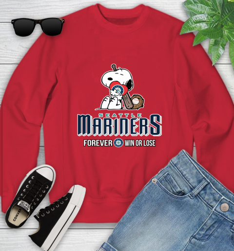 MLB The Peanuts Movie Snoopy Forever Win Or Lose Baseball Seattle Mariners 123