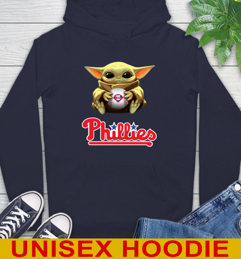 MLB Baseball Philadelphia Phillies Star Wars Baby Yoda Shirt 16