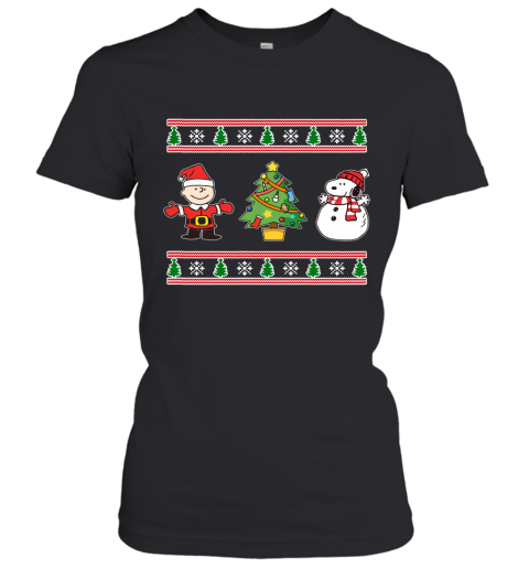 Snoopy And Woodstock Ugly Christmas Women's T-Shirt