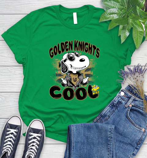 NHL Hockey Vegas Golden Knights Cool Snoopy Shirt Women's T-Shirt 7