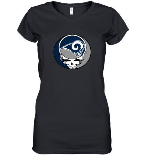 Los Angeles Rams x Grateful Dead Women's V-Neck T-Shirt