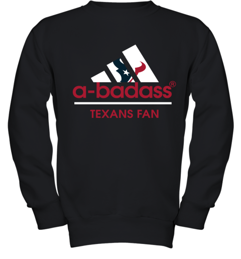 A Badass Houston Texans Mashup Adidas NFL Youth Sweatshirt