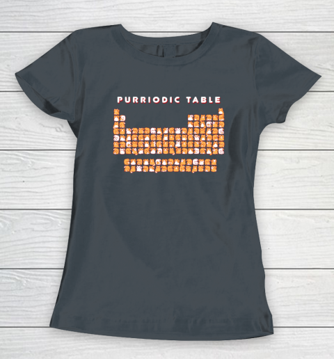Purriodic Table Cat Funny Women's T-Shirt 3