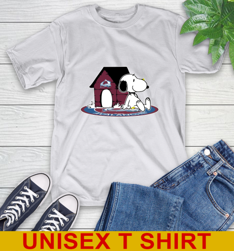 NHL Hockey Colorado Avalanche Snoopy The Peanuts Movie Shirt T-Shirt 12