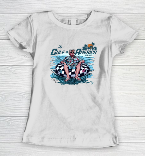 Funny Trump Shirt Gulf Of Us America Est 2025 Women's T-Shirt