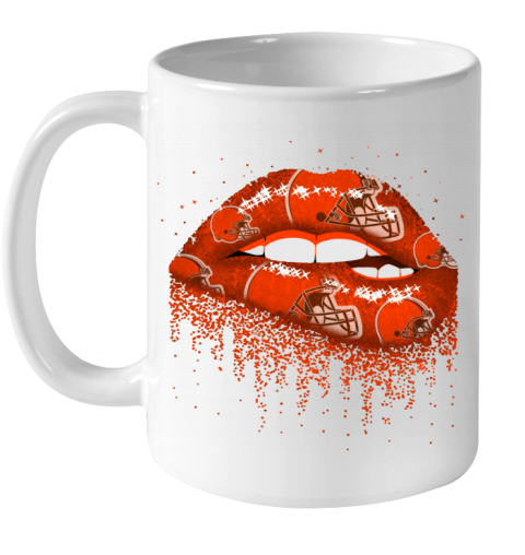 mvw6 sexylips cleveland browns nfl ceramic mug 110 56 front white
