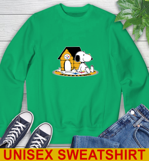 NFL Football Pittsburgh Steelers Snoopy The Peanuts Movie Shirt Sweatshirt 6