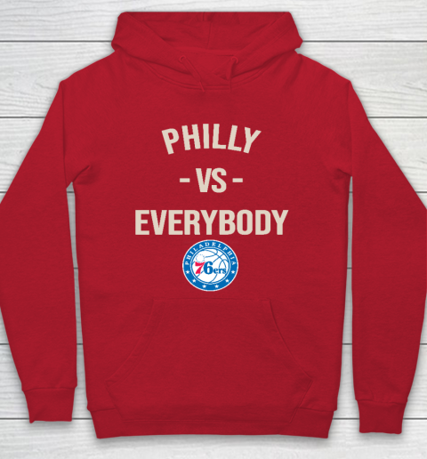 Philadelphia 76ers Vs Everybody Hoodie - Image 8