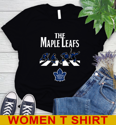 NHL Hockey Toronto Maple Leafs The Beatles Rock Band Shirt Women's T-Shirt