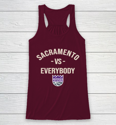 Sacramento Kings Vs Everybody Racerback Tank 2