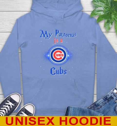 MLB Baseball Harry Potter My Patronus Is A Chicago Cubs Hoodie 11