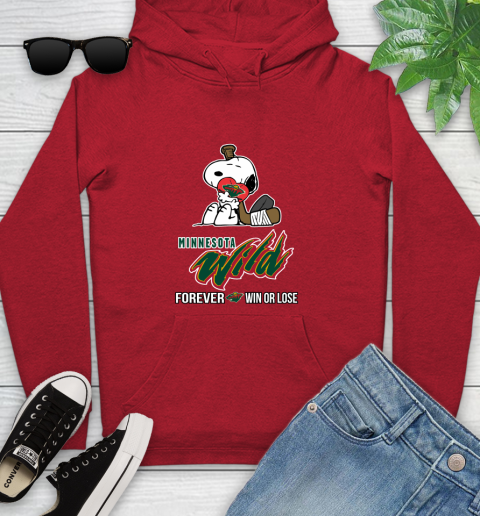 NHL The Peanuts Movie Snoopy Forever Win Or Lose Hockey Minnesota Wild 147
