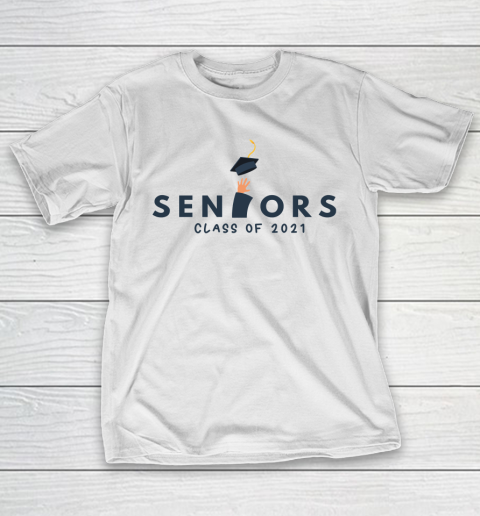 Seniors Class of 2021 College Graduation T-Shirt