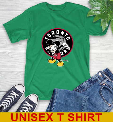 Toronto Raptors NBA Basketball Dabbing Mickey Disney Sports T-Shirt 7