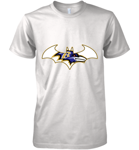 We Are The Baltimore Ravens Batman NFL Mashup Premium Men's T-Shirt
