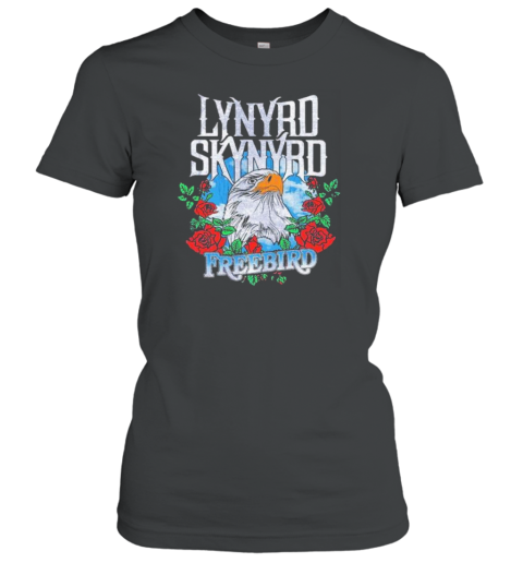 Lynyrd Skynyrd Freebird Eagle Roses Women's T-Shirt