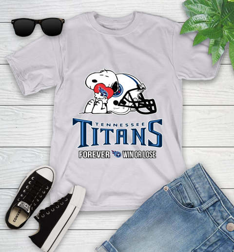 NFL The Peanuts Movie Snoopy Forever Win Or Lose Football Tennessee Titans 106
