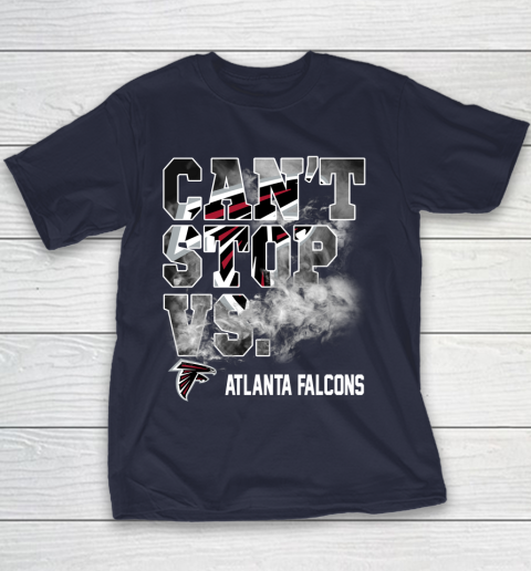 NFL Atlanta Falcons Can't Stop Vs Youth T-Shirt 2