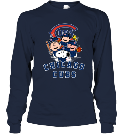 Snoopy Chicago Cubs Tshirts, Funny Cubs T Shirt Gift For MLB Fans