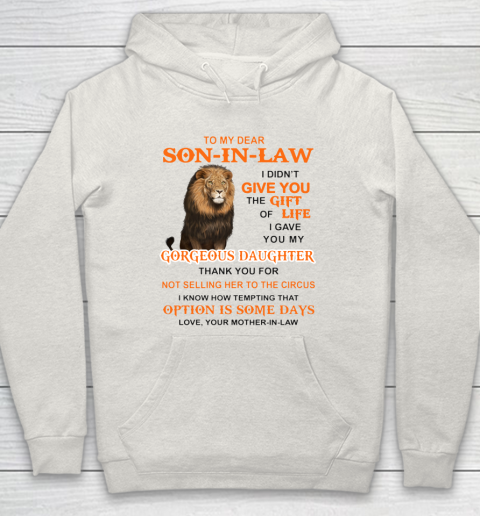 To My Dear Son In Law Hoodie 8