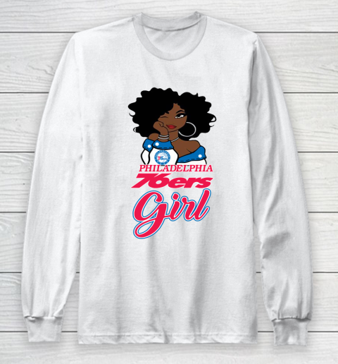 Philadelphia 76ers Girl NBA Long Sleeve T-Shirt 2