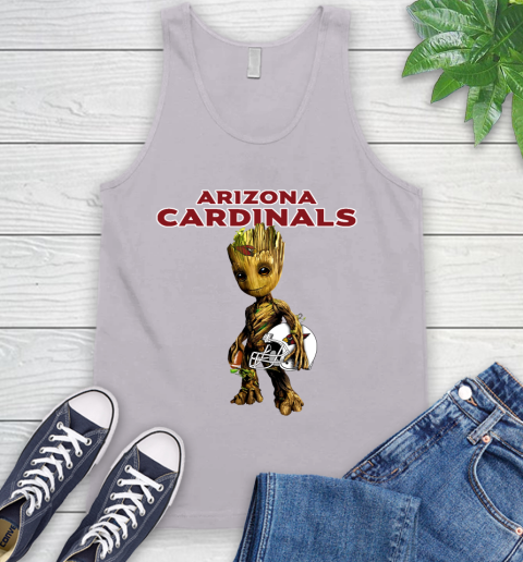 Arizona Cardinals NFL Football Groot Marvel Guardians Of The Galaxy Tank Top 4