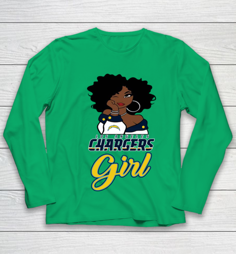 Los Angeles Chargers Girl NFL Youth Long Sleeve 6