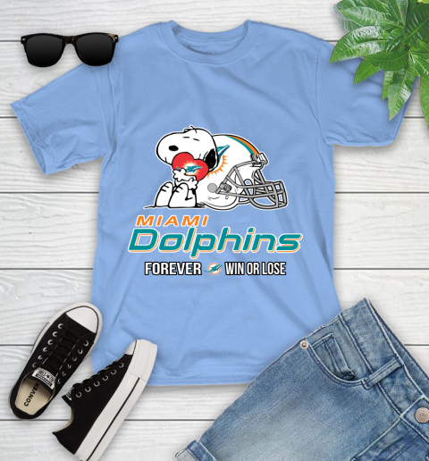 NFL The Peanuts Movie Snoopy Forever Win Or Lose Football Miami Dolphins 113