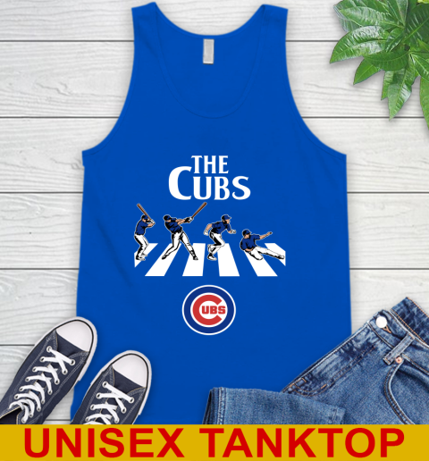 MLB Baseball Chicago Cubs The Beatles Rock Band Shirt Tank Top 4