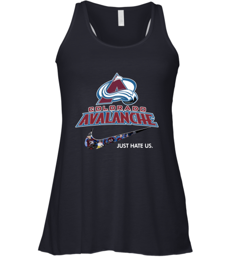NHL Team Colorado Avalanche x Nike Just Hate Us Hockey Racerback Tank