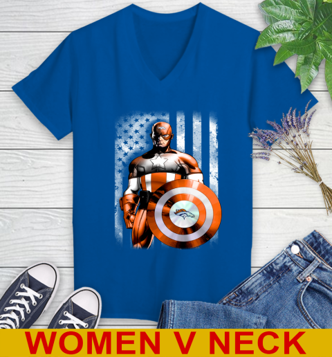 Denver Broncos NFL Football Captain America Marvel Avengers