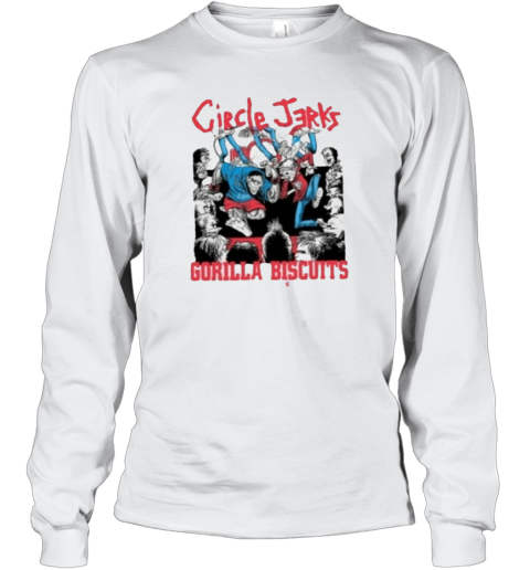 Circle Jerks With Gorilla Biscuits 2025 Long Sleeve T-Shirt
