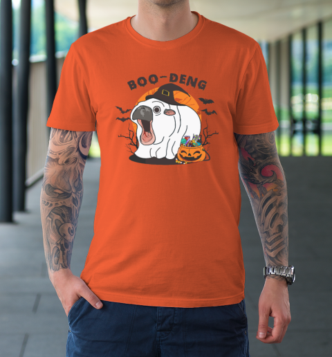 Funny Moo Deng Pumpkin Halloween Costumes Pygmy Hippopotamus T-Shirt 2