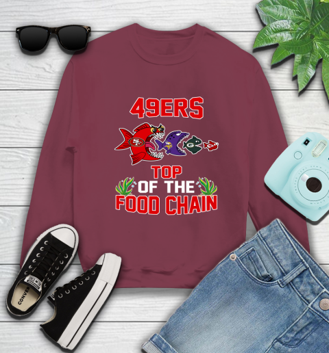 San Francisco 49ers Top Of The Food Chain NFL Shirts 29