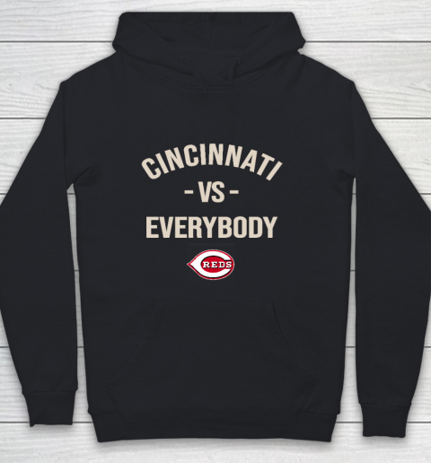 Cincinnati Reds Vs Everybody Youth Hoodie