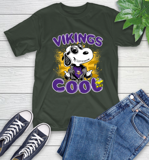 NFL Football Minnesota Vikings Cool Snoopy Shirt T-Shirt 6