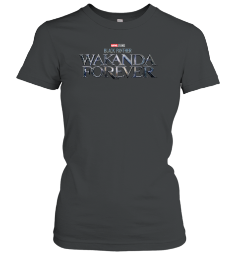 Marvel Studio Black Panther Wakanda Forever Logo Women's T-Shirt