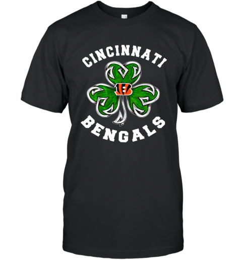 NFL Cincinnati Bengals Three Leaf Clover St Patrick's Day Football Sports