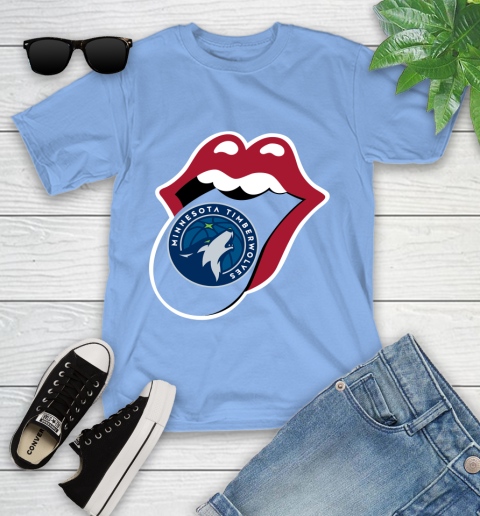 Minnesota Timberwolves NBA Basketball Lips I Root For My Team Adoring Fan 113