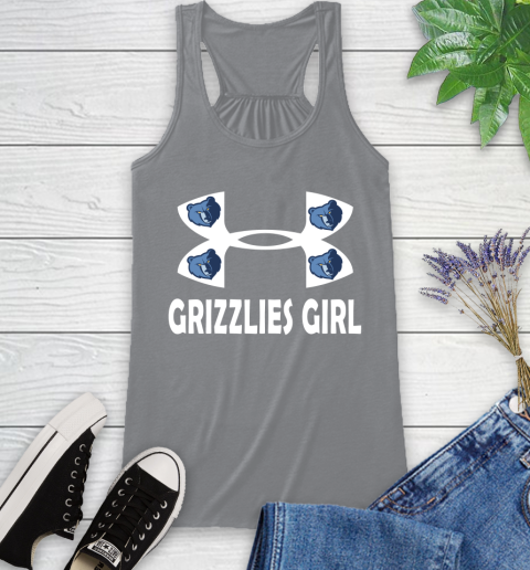 NBA Memphis Grizzlies Girl Under Armour Basketball Sports Racerback Tank 4