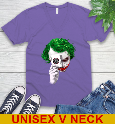 Toronto Raptors NBA Basketball Joker Card Shirt V-Neck T-Shirt 8