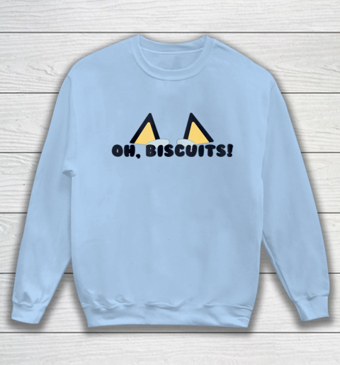 Bluey Oh Biscuits Mum Dad Cartoon Mother s Father s Day Sweatshirt 4
