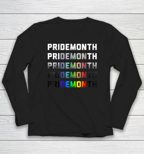 Pride Month Demon Funny Long Sleeve T-Shirt