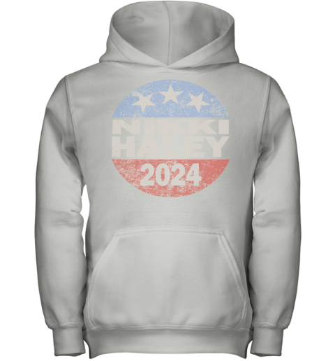 Vintage Nikki Haley 2024 Presidential Elections Youth Hoodie