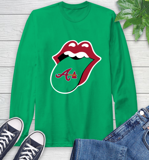 Atlanta Braves MLB Baseball Lips I Root For My Team Adoring Fan 64
