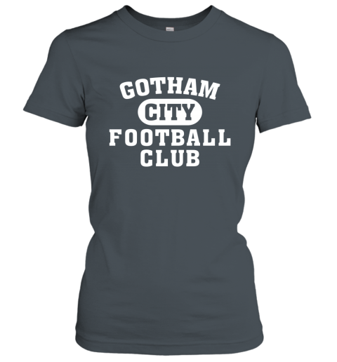 NEW YORK JETS GOTHAM CITY yule new york jets gotham city ladies t shirt 20 front dark heather