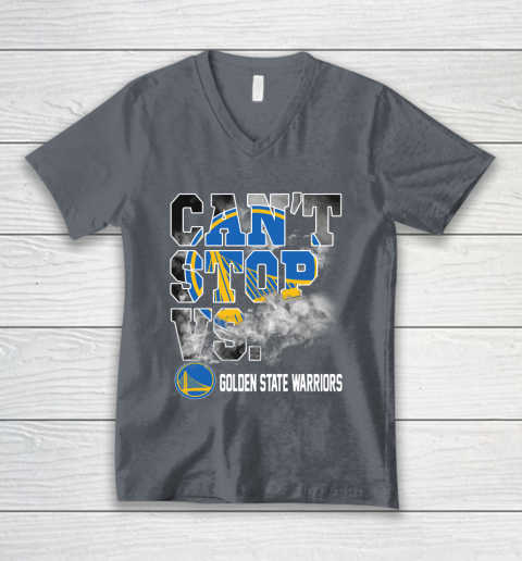 NBA Golden State Warriors Basketball Can't Stop Vs V-Neck T-Shirt 4
